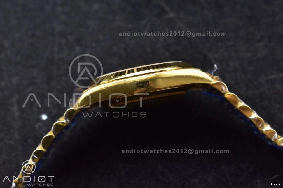 YG THBF 1:1 40 President Day Edition Gold (Gain VR3255 Date on Best 228238 Weight) Dial Bracelet 0801